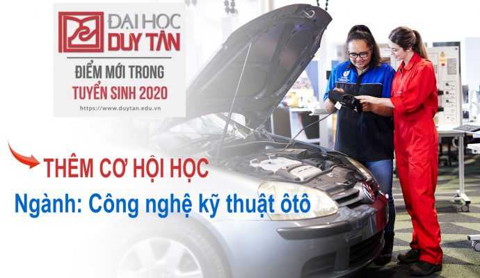 DTU_Ngành công nghệ kỹ thuật ôtô- Ngành học mới 2020
